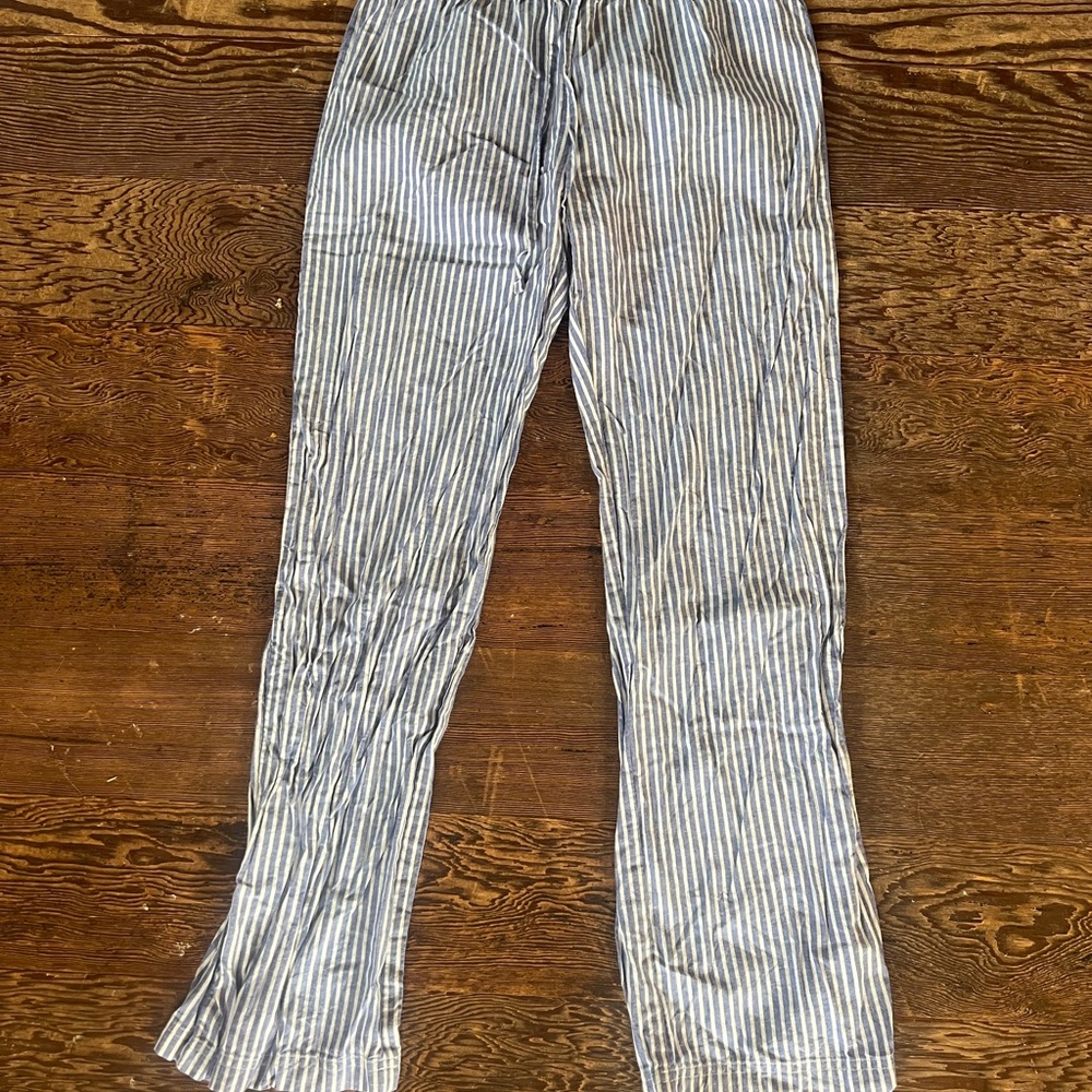 Striped Wide Leg Pants